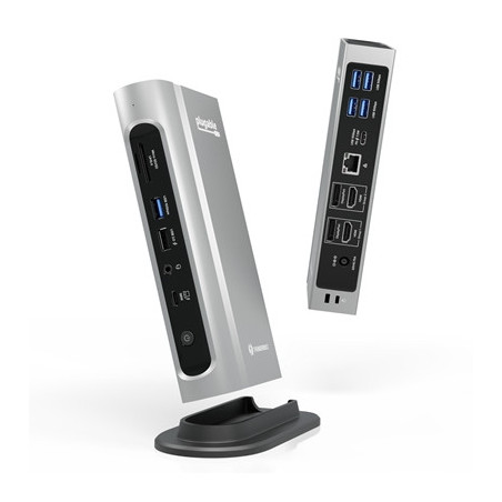 Plugable TBT4-UDZ ThunderBolt 4 Quad Monitor 100W USB-C PD 2.5GbE Docking Station