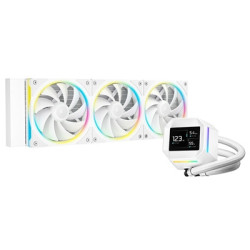 DeepCool LM360 Liquid CPU Cooler with 2.4“ IPS Display  360mm AIO  Triple 120mm ARGB Fans  Anti-Leak Technology  PWM Pump  Intel