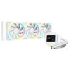 DeepCool LM360 Liquid CPU Cooler with 2.4“ IPS Display  360mm AIO  Triple 120mm ARGB Fans  Anti-Leak Technology  PWM Pump  Intel