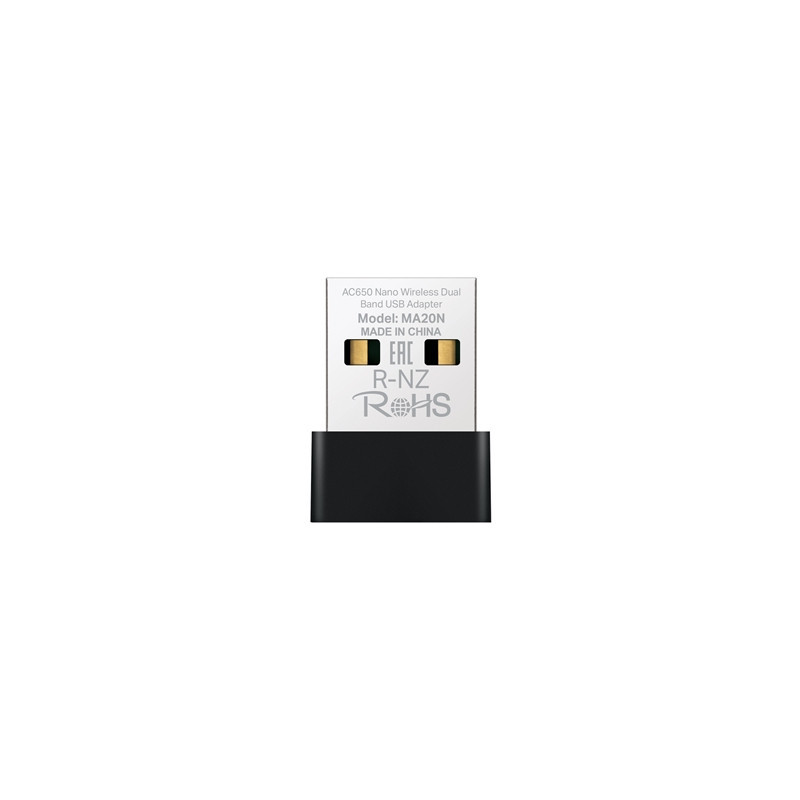 Mercusys MA20N AC650 Nano Wi-Fi USB Adapter