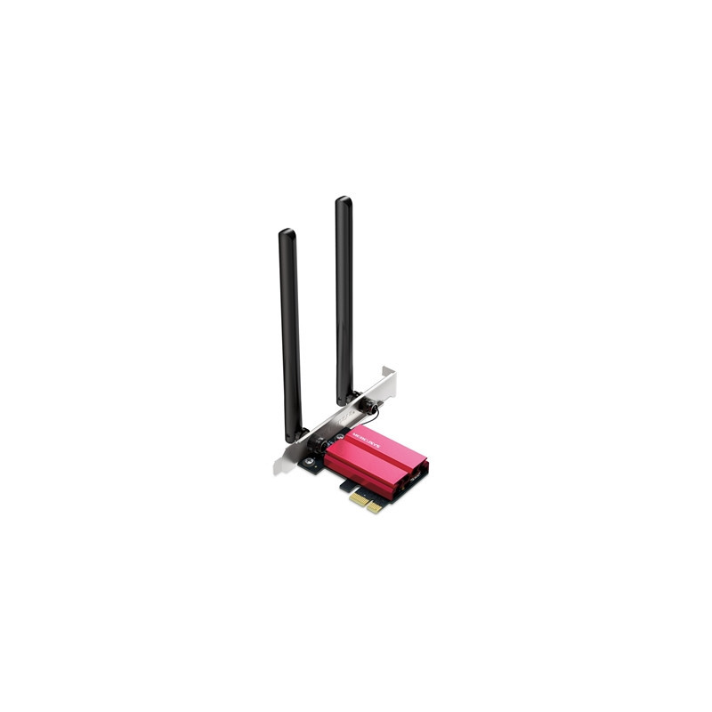 Mercusys MA86XE AXE5400 Tri-Band Wi-Fi 6E Bluetooth PCI Express Adapter