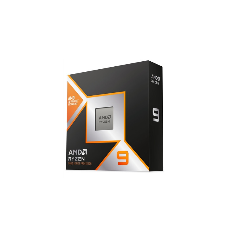 AMD Ryzen 9 9950X3D 16 Core AM5 Processor with Radeon Graphics  4.3GHz up to 5.7GHz Turbo  144MB Cache  170W  No Cooler