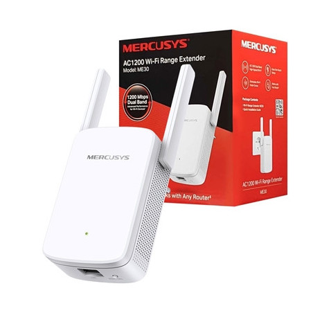 Mercusys ME30 AC1200 Wi-Fi Range Extender (UK Plug)