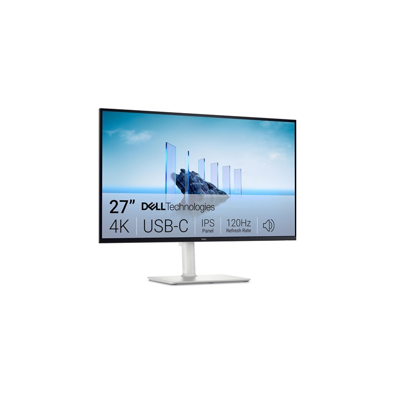Dell Plus S2725QC 27 Inch  IPS 4K UHD (3840 x 2160)  16:9  120Hz 8ms Response Time  FreeSync Premium  HDMI  USB-C Monitor