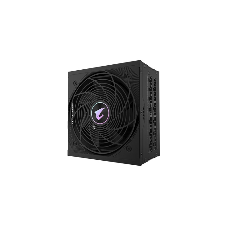 Gigabyte AORUS ELITE 850W PSU - Fully Modular  80 PLUS Platinum  ATX 3.1  PCIe 5.0 Ready  12VHPWR  Silent 120mm FDB Fan  10-Year