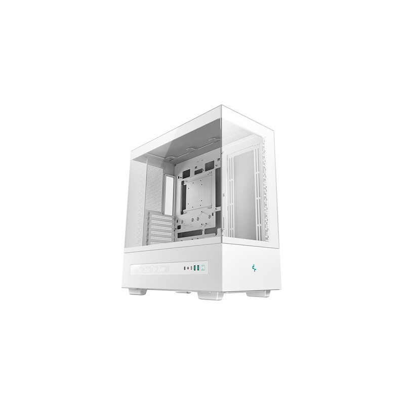 DeepCool CH690 Digital ATX Mid-Tower Case  High-Airflow PC Case with Semi-Glass Panel  USB-C Port  Support for 420mm Radiator  4