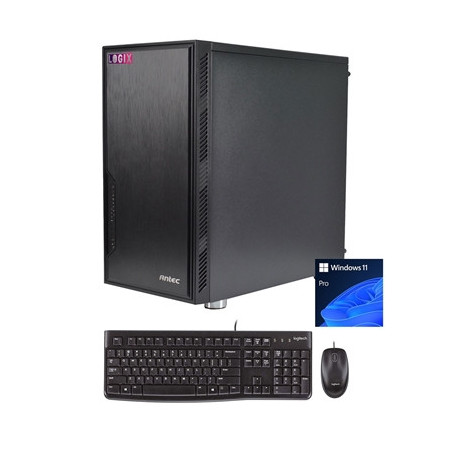 LOGIX 14th Gen Intel Core i5 4.70GHz 16GB RAM  500GB SSD Business/Education Desktop PC with Windows 11 PRO & Keyboard & Mouse