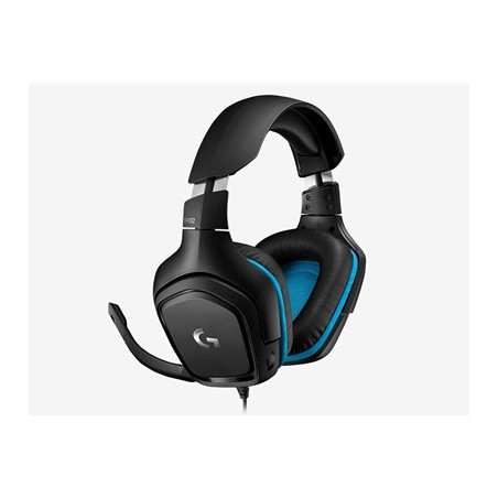 Logitech G432 Gaming Headset  7.1 Virtual Surround Sound  Compatible with PC  Xbox  PS4  Switch or Mobile Device Via 3.5mm Conne