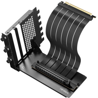 Antec RTX50 PCIe 5.0 Riser Cable with 90-Degree Bracket Mount  Black  for Vertical Graphics Card Mounting