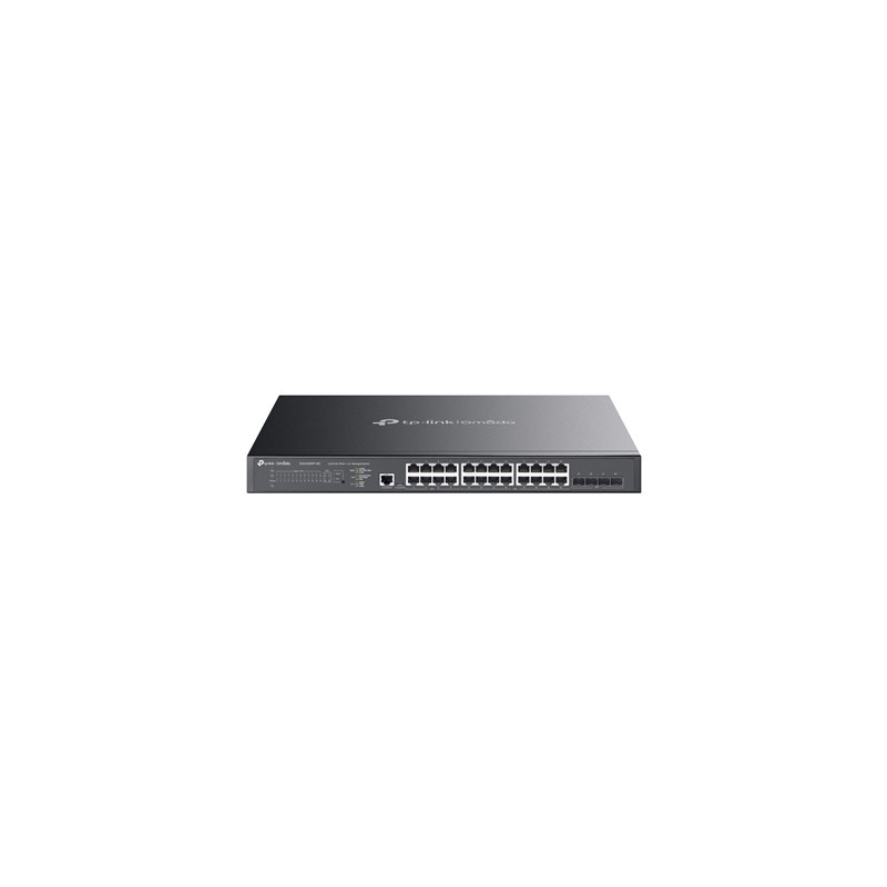 TP-Link Omada SG3428XPP-M2 24-Port 2.5GBASE-T and 4-Port 10GE SFP+ L2+ Managed Switch with 16-Port PoE+ & 8-Port PoE