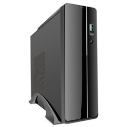 CiT S003B Thin Client Micro ATX Black Case with 300W PSU  1 x USB 3.0 & 1 x USB 2.0  Built-in 3in1 Card-Reader