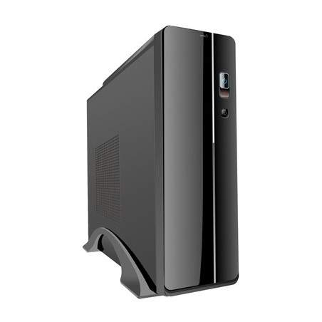 CiT S003B Thin Client Micro ATX Black Case with 300W PSU  1 x USB 3.0 & 1 x USB 2.0  Built-in 3in1 Card-Reader