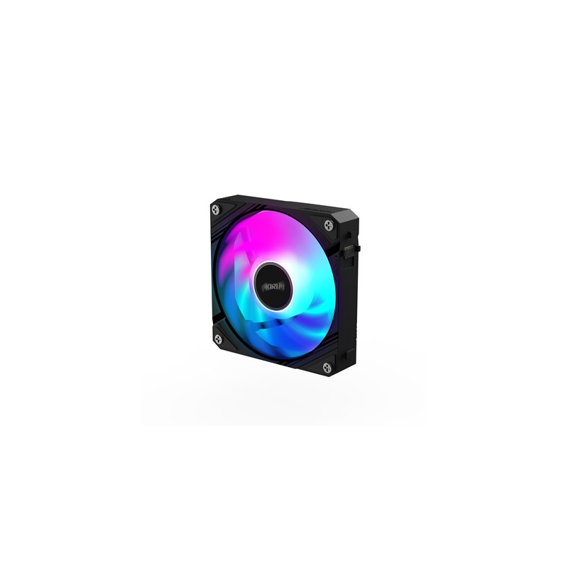 Gigabyte AORUS EZ Chain Fan 120 - High-Performance 120mm ARGB Case Fan with EZ-Chain Design  Hydro Dynamic Bearing  and Quiet Op