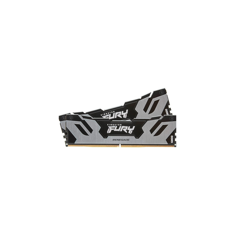 Kingston FURY Renegade KF560C32RSK2-96 96GB (2x 48GB) DIMM System Memory  6000MHz  DDR5  CL32  Silver  Intel XMP