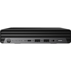 HP Elite 805 G8 Mini PC  AMD Ryzen 5 5600GE Processor  8GB RAM  256GB SSD  AMD Radeon Graphics  Windows 11 Pro with Keyboard and