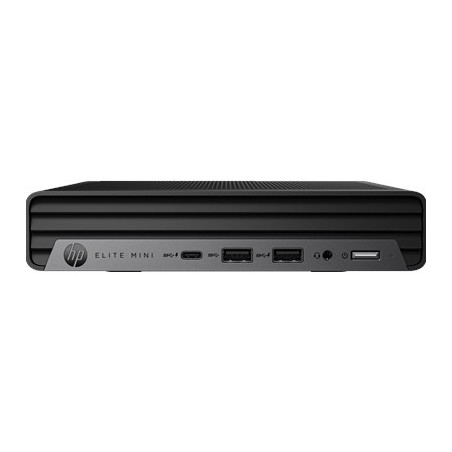 HP Elite 805 G8 Mini PC  AMD Ryzen 5 5600GE Processor  8GB RAM  256GB SSD  AMD Radeon Graphics  Windows 11 Pro with Keyboard and