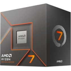 AMD Ryzen 7 8700F AM5 Processor 8 Core  16 Threads  4.1GHz up to 5GHz Boost  16MB Cache  65W AMD Wraith Stealth Cooler
