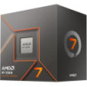 AMD Ryzen 7 8700F AM5 Processor 8 Core  16 Threads  4.1GHz up to 5GHz Boost  16MB Cache  65W AMD Wraith Stealth Cooler