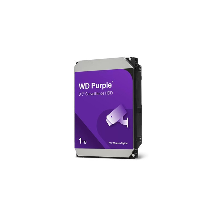 WD Purple WD11PURZ 1TB 3.5“ 5400RPM 64MB Cache SATA III Surveillance Internal Hard Drive