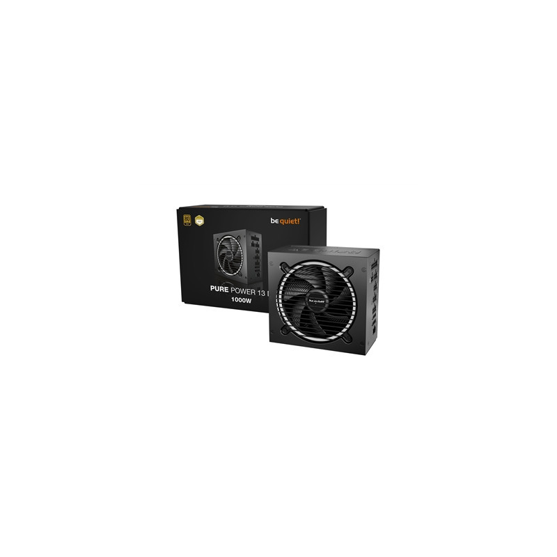 be quiet! Pure Power 13 M 1000W is ATX 3.1 compliant and PCIe 5.1 compatible  10-year manufacturer's warranty.