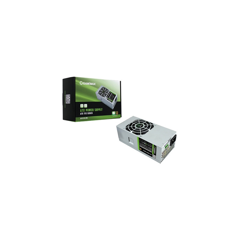 GameMax GT-300W 300W TFX Power Supply for Small Form Factor PCs  80 Plus Bronze Efficient PSU with Quiet 80mm Cooling Fan and Ac