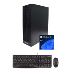 LOGIX 14th Gen Intel Core i3 Quad Core Small Form Factor SFF Business / Education PC with 8GB RAM  500GB SSD  Windows 11 Pro  Ke