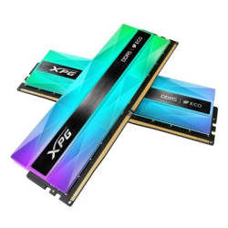 Adata LANCER NEON AX5U6400C3216G-DCLANRSG DDR5 6400MHz  32GB  (2 x 16GB) CL32  1.4v  Retail  Silver RGB System Memory  Using Eco