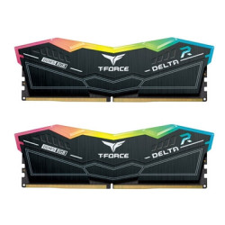 Team T-Force Delta RGB FF3D532G6200HC38ADC01 32GB 6200MHz DDR5 System Memory  2 x 16GB  Black  CL38-38-38-78 1.25V