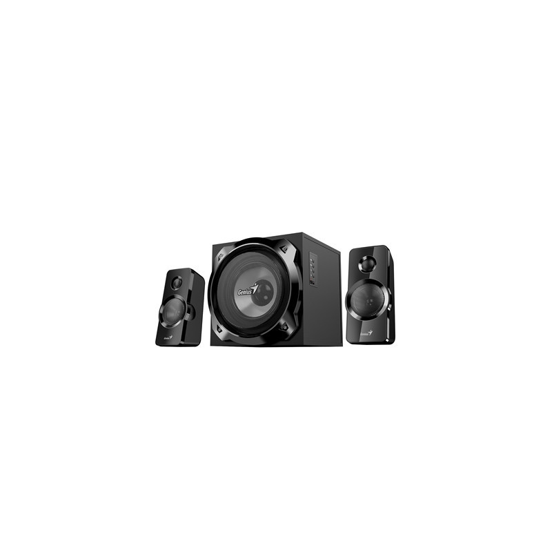 Genius SW-2.1 1850BT  50W RMS  Bluetooth 5.3  Subwoofer  Gaming and Entertainment Speaker System