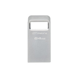 Kingston DTMC3G2/64GB 64GB DataTraveler Micro USB Flash Drive  USB 3.2  Metal Casing  Up to 200MB/s