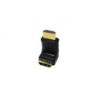 Target HDMI right angled male to female adapter  due to the position of the HDMI port it can make 270 on some devices