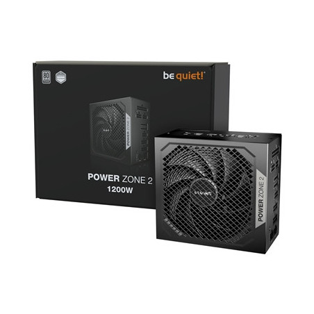 be quiet! Power Zone 2  1200W  Semi-passive zero-RPM cooling  2 x 90' angled 12V-2x6 connectors and PCIe 5.1/ATX 3.1 compatibili