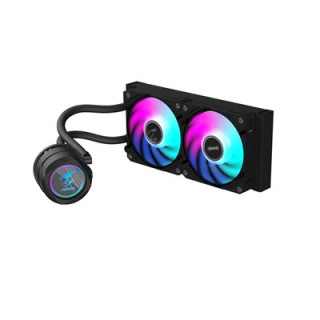 Gigabyte Aorus Waterforce II 240 Liquid AIO Cooler  240mm Radiator with Dual 120mm ARGB Fans  330* Rotatable Block  Intel LGA 17