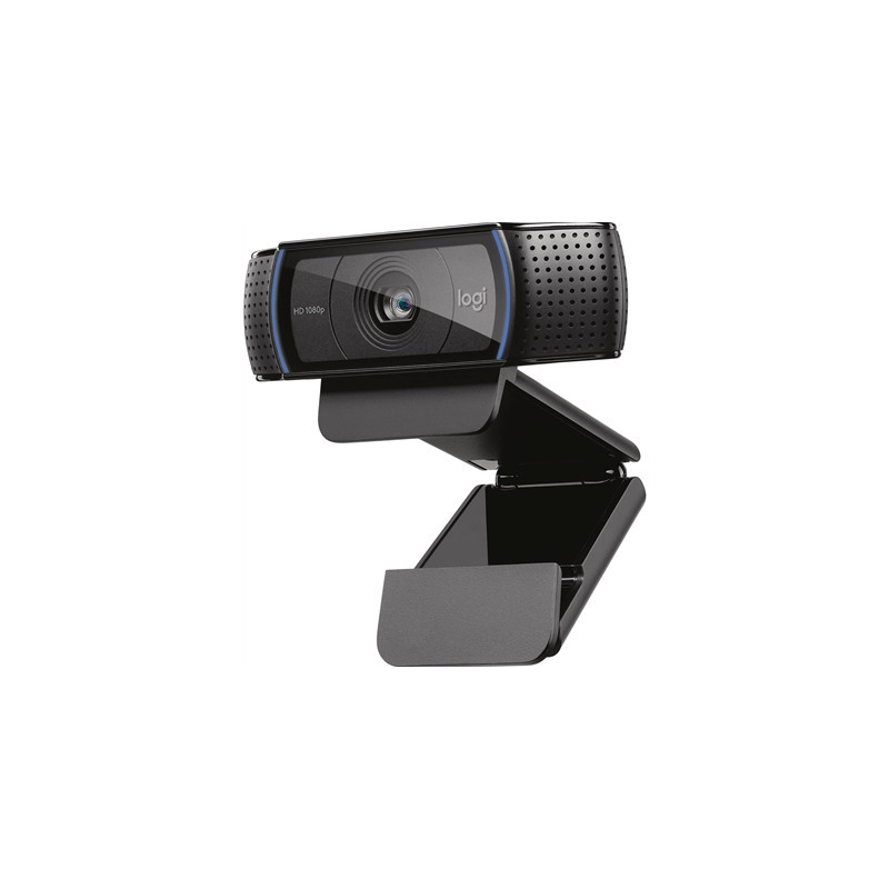 Logitech C920S HD Pro Webcam  Full HD 1080p/30fps Video Calling  Clear Stereo Audio  HD Light Correction  Privacy Shutter  Strea
