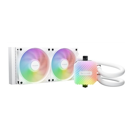 be quiet! Light Loop 240mm AIO CPU Liquid Cooler  High-Performance ARGB Lighting  Dual 120mm PWM Fans  Ultra-Quiet Operation  Ea