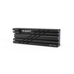 be quiet! (BZ003) MC1 Pro M.2 SSD Cooler  Integrated Heat Pipe  Single/Double Side Compatibility  2280 Size