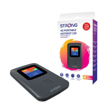 Strong 4GMIFI150D 4G CAT4 LTE Unlocked Mobile Mi-Fi Hotspot Portable Travel Router