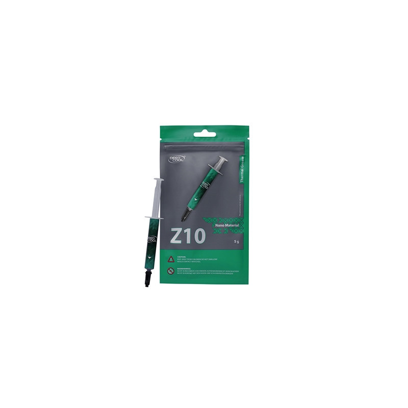 DeepCool Z10 Thermal Compound Syringe  5g  Cobalt Blue  Industrial Grade Thermal Interface  High Thermal Conductivity
