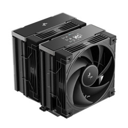 DeepCool AK620 G2 DIGITAL NYX Dual Tower CPU Cooler  Black  2 x 120mm Fan   6 x advanced  Copper Heatpipes  Intel/AMD