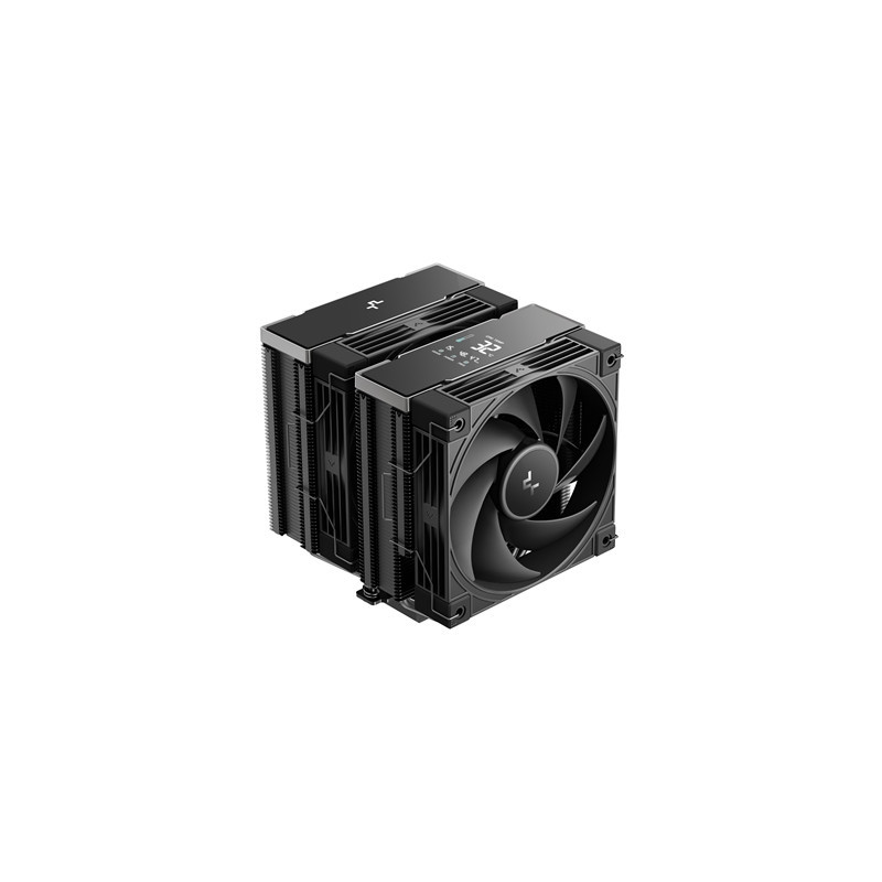 DeepCool AK620 G2 DIGITAL NYX Dual Tower CPU Cooler  Black  2 x 120mm Fan   6 x advanced  Copper Heatpipes  Intel/AMD