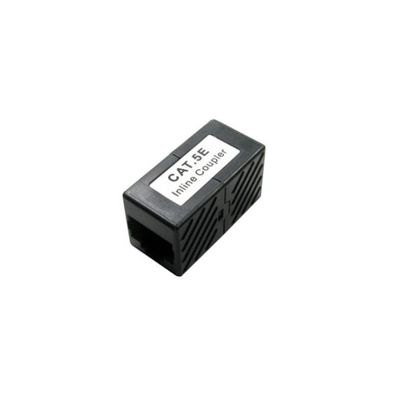 RJ45 (F) to RJ45 (F) White OEM Coupler Adapter RJ45 (F) to RJ45 (F) White OEM Coupler Adapter