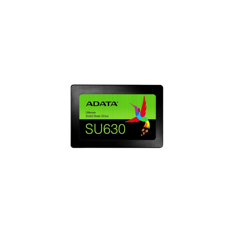 Adata Ultimate SU630 (ASU630SS-240GQ-R) 240GB 2.5 Inch SSD  SATA 3 Interface  Read 520MB/s  Write 450MB/s  3 Year Warranty