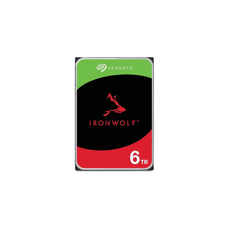 Seagate IronWolf NAS ST6000VN006 6TB 3.5“ 5400RPM 256MB Cache Sata lll Internal Hard Drive