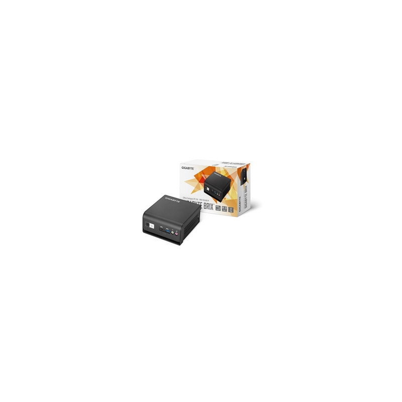 Gigabyte BRIX (GB-BMPD-6005) Barebone Kit  Intel Pentium Silver N6005 2.8GHz Quad Core CPU 1 x DDR4 SO-DIMM Slot  1 x M.2 2280 S