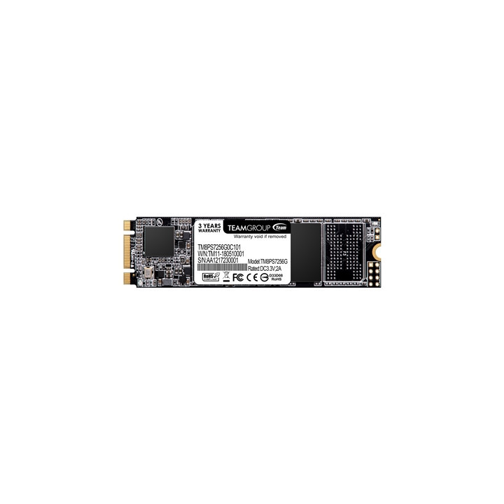 Team MS30 (TM8PS7256G0C101) 256GB  M.2 Sata Interface Read 550MB/s  Write 470MB/s  3 Year Warranty