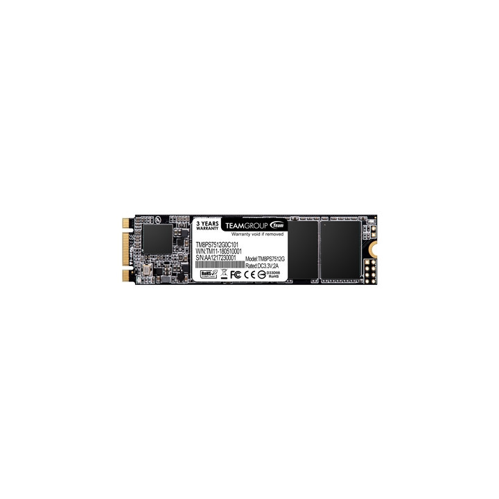 Team MS30 (TM8PS7512G0C101) 512GB  M.2 Sata Interface Read 550MB/s  Write 480MB/s  3 Year Warranty
