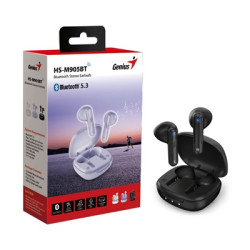 Genius HS-M905BT TWS True Wireless Earbuds  Bluetooth 5.3 Connectivity  Automatic Pairing and Touch Control Feature with Wireles