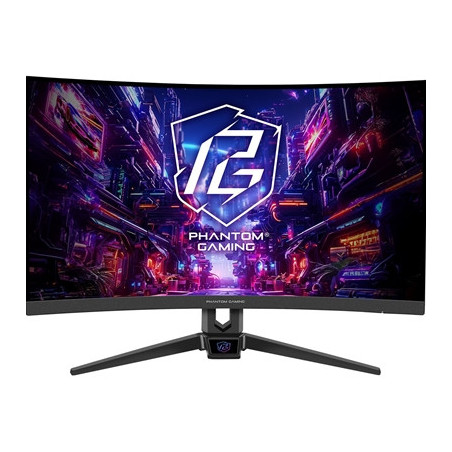 ASRock Phantom Gaming PG27FRS1A 27 Inch FHD (1920 x 1080) VA Curved (1500R) Gaming Monitor  280Hz 1ms (MPRT) Response Time  2 x 