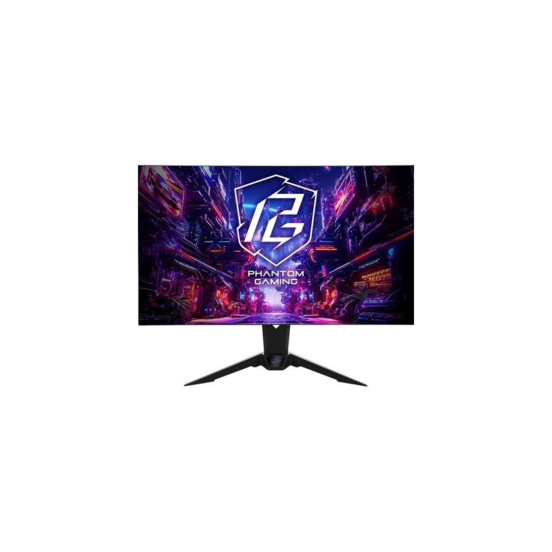 ASRock Phantom Gaming PGO32UFS 32 Inch 4K/ UHD (3840 x 2160) Flat WOLED Gaming Monitor  240Hz 0.03ms (GTG) Response Time  2 x HD