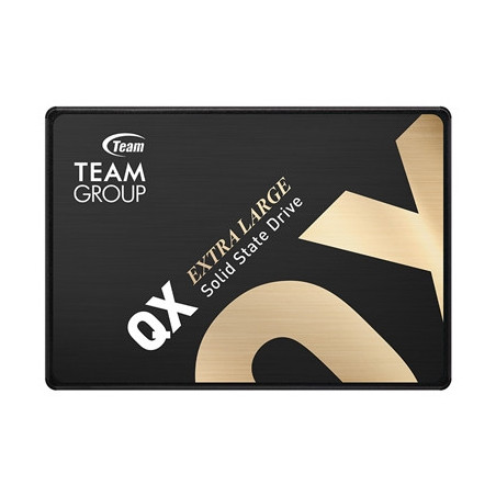 Team QX2 (T253X7001T0C101) 1TB 2.5 Inch SSD  Sata 3 Interface  Read 560MB/s  Write 500MB/s  3 Year Warranty